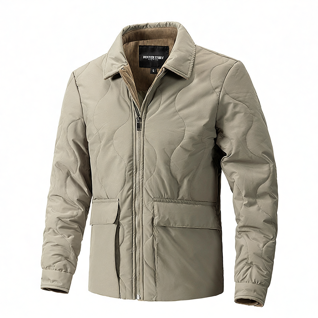 Herren Steppjacke mit seitlichen Taschen Echo Archiv
