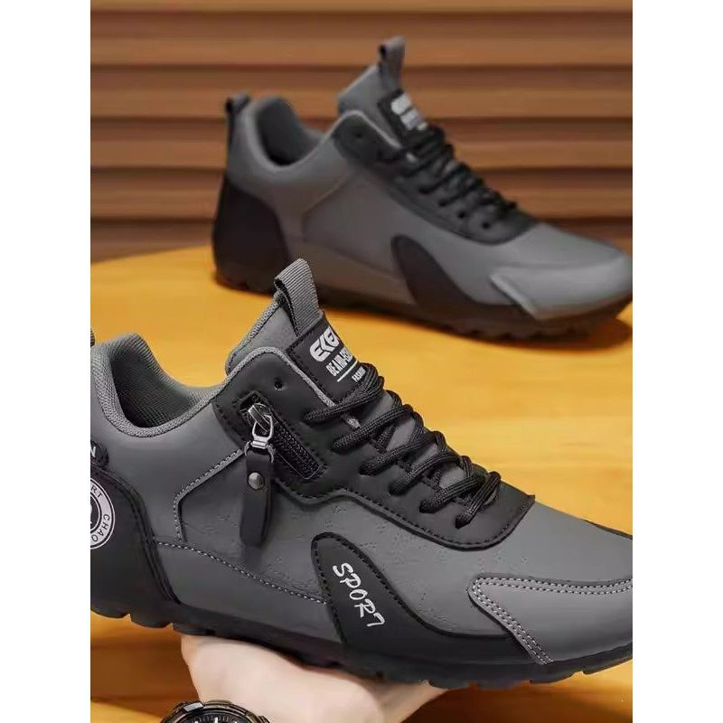 Herren Sportliche Sneakers mit Stabiler Sohle Echoarchiv
