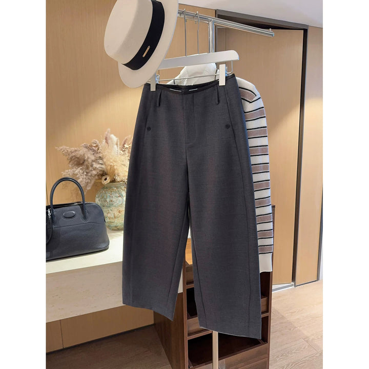 Damen Elegante und weite Anzughose Echoarchiv