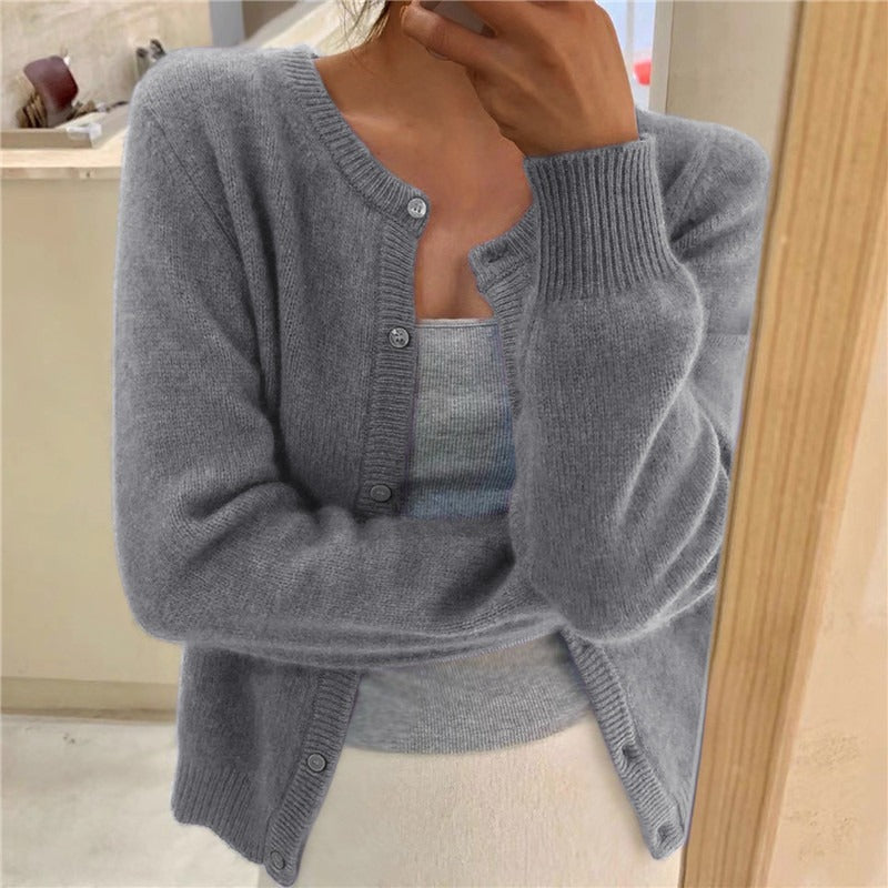 Damen kuschelige Strickjacke Echoarchiv