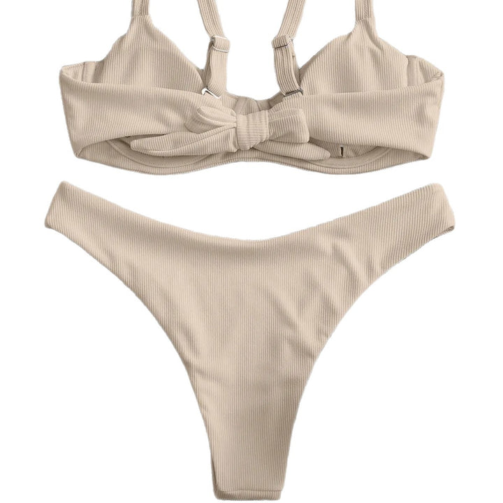 Damen Triangel-Bikini-Set mit schnittiger Form und gepolstertem Oberteil Echo Archiv