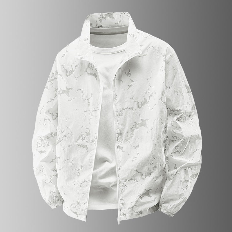 Herren Leichte Winddichte Übergangsjacke Echo Archiv