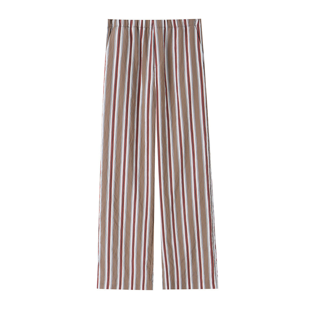 Damen Pyjamahose mit elastischem Bund und geradem Bein Echo Archiv