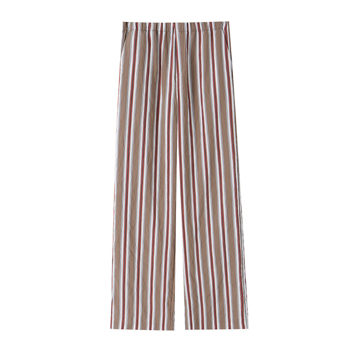 Damen Pyjamahose mit elastischem Bund und geradem Bein Echo Archiv