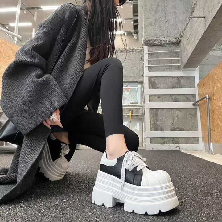Damen Modische Chunky Sneakers mit robuster Plateau-Sohle Echo Archiv