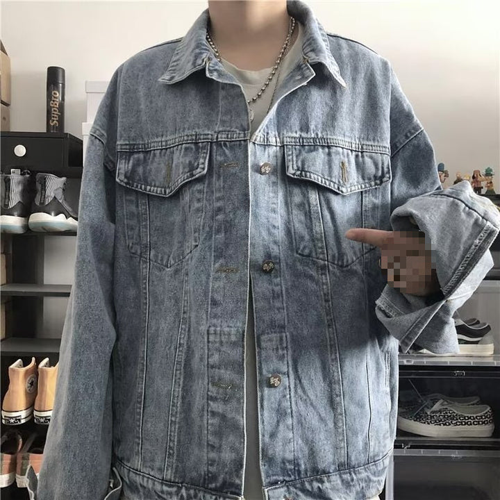 Herren Denim Überjacke Echo Archiv
