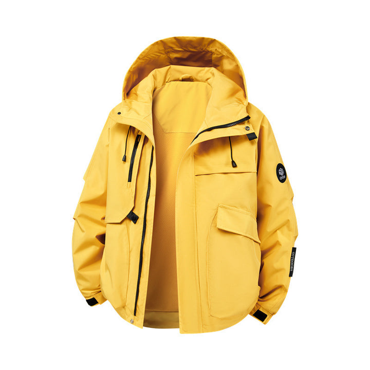 Herren Wetterfeste Multifunktionsjacke Echo Archiv