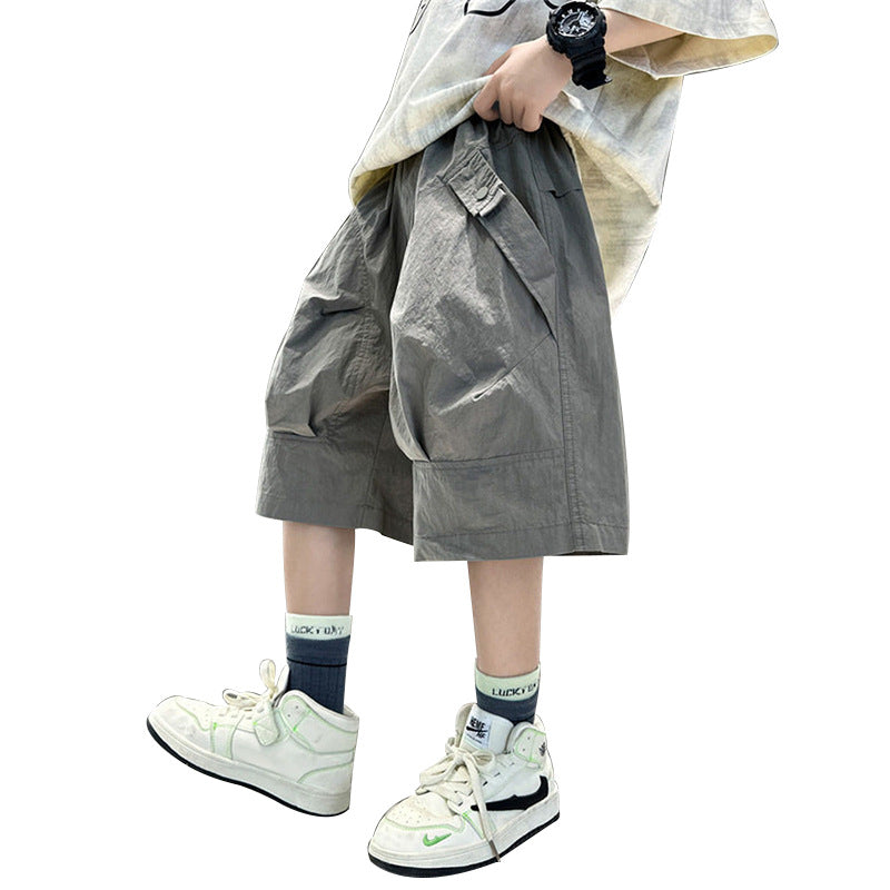 Jungen lässige Cargo-Shorts mit vielseitigen Taschen Echo Archiv
