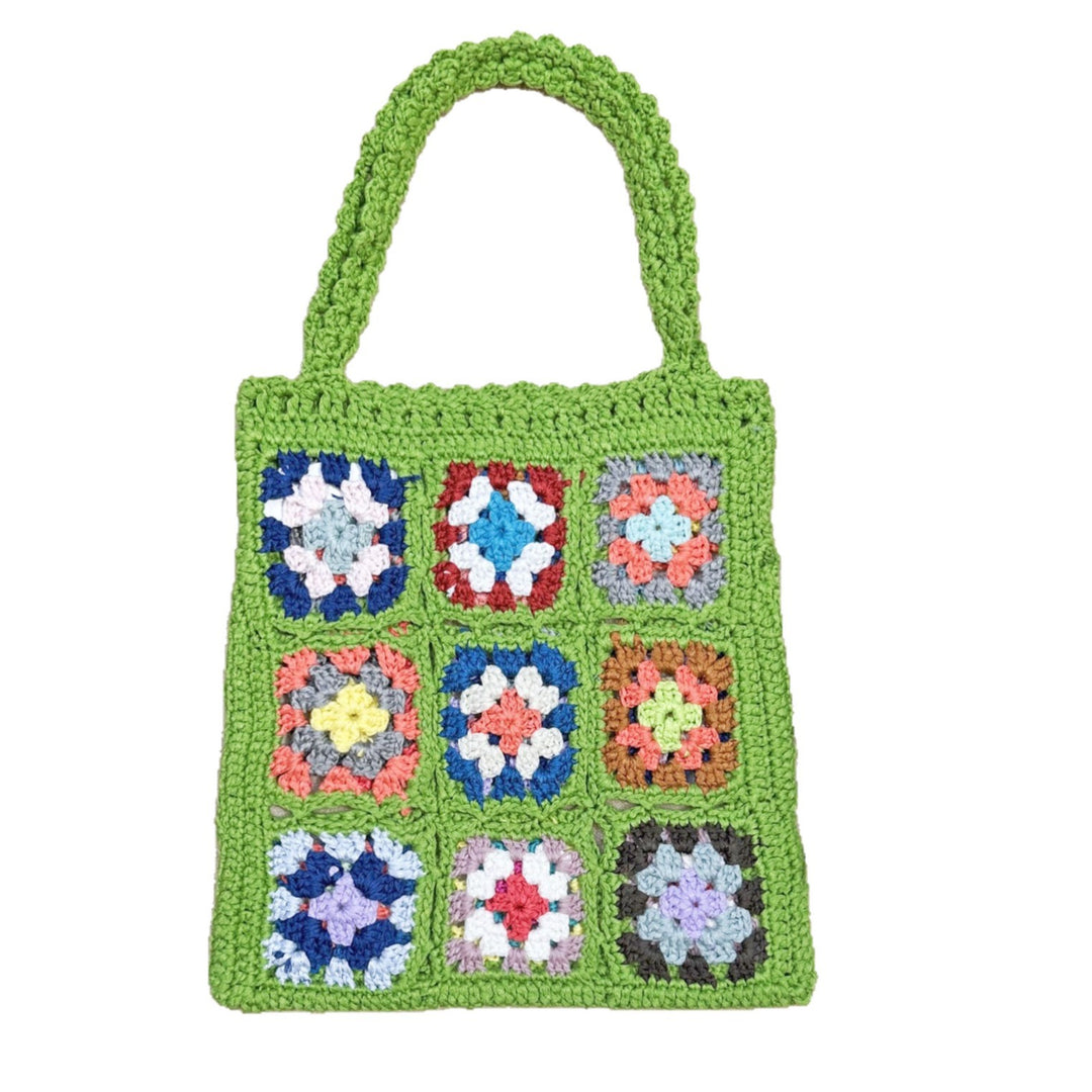Damen Handgefertigte Häkel-Tasche Echo Archiv