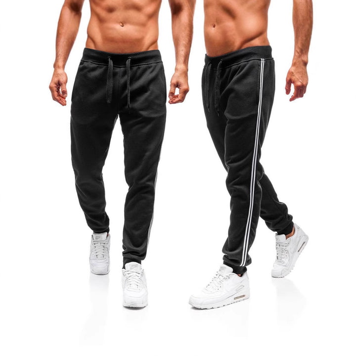 Herren Sportliche Sweatpants mit seitlichen Streifen Echoarchiv