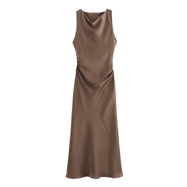 Damen elegantes Sommerkleid mit fließendem Schnitt und charmanten Rüschendetails Echo Archiv