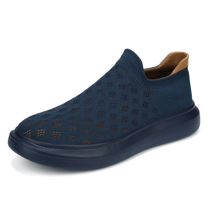 Unisex nan leichter Strick-Slipper mit perforierter Atmungsstruktur und dämpfender Leichtsohle Echo Archiv