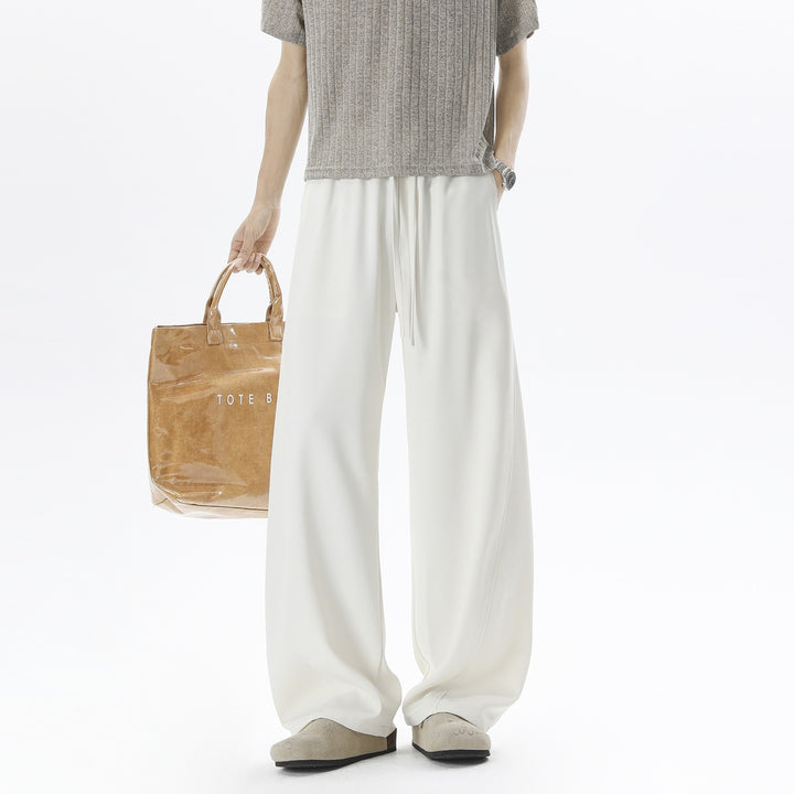 Herren Weite Relaxed-Freizeithose mit Tunnelzugbund & fließender Silhouette Echoarchiv