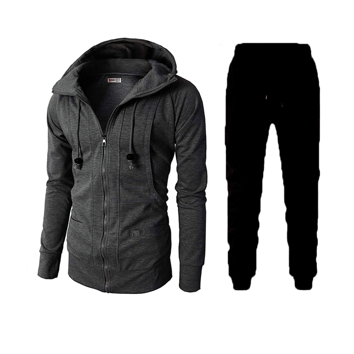 Herren Sportlicher Hoodie und Jogginghose Set mit hochwertigem Material und Funktionalität Echoarchiv