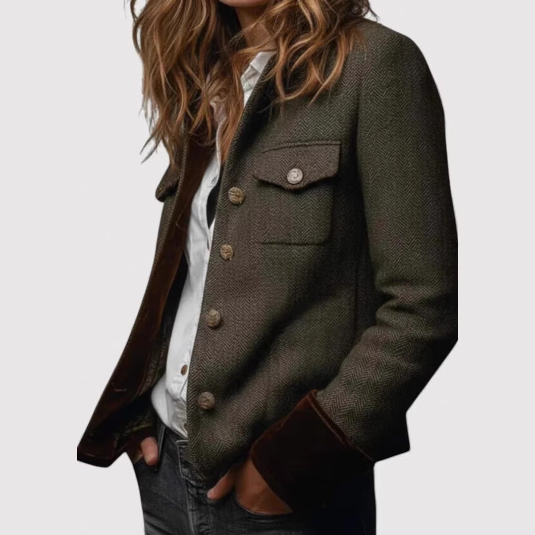 Damen Elegante und stilvolle Jacke – Célinea