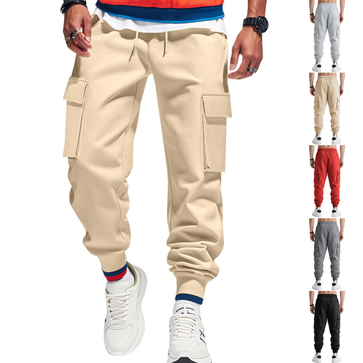 Herren Moderne Cargo-Hose mit praktischen Taschen Echoarchiv