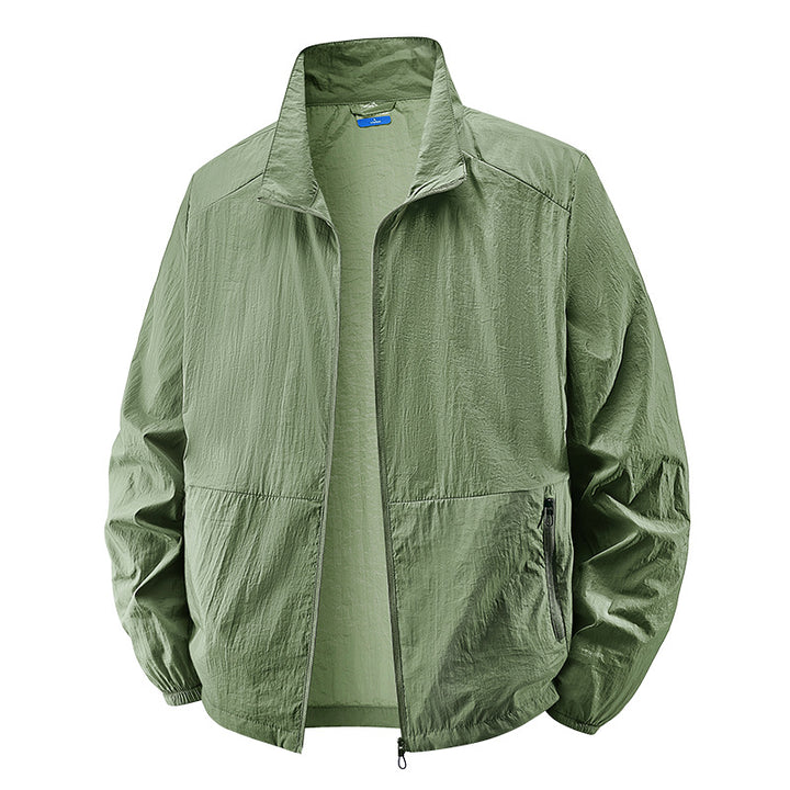 Herren Leichte Windbreaker Jacke Echo Archiv