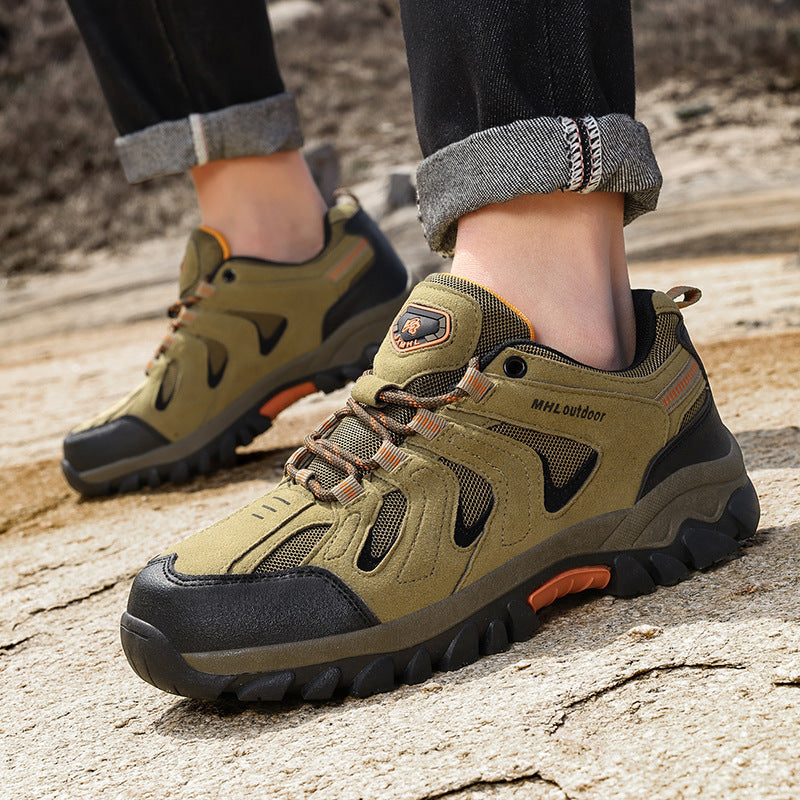 Herren nan urbaner Outdoor-Utility-Schnürschuh mit verstärkter Schutzkappe, atmungsaktiven Mesh-Einsätzen und griffiger Profilsohle Echo Archiv