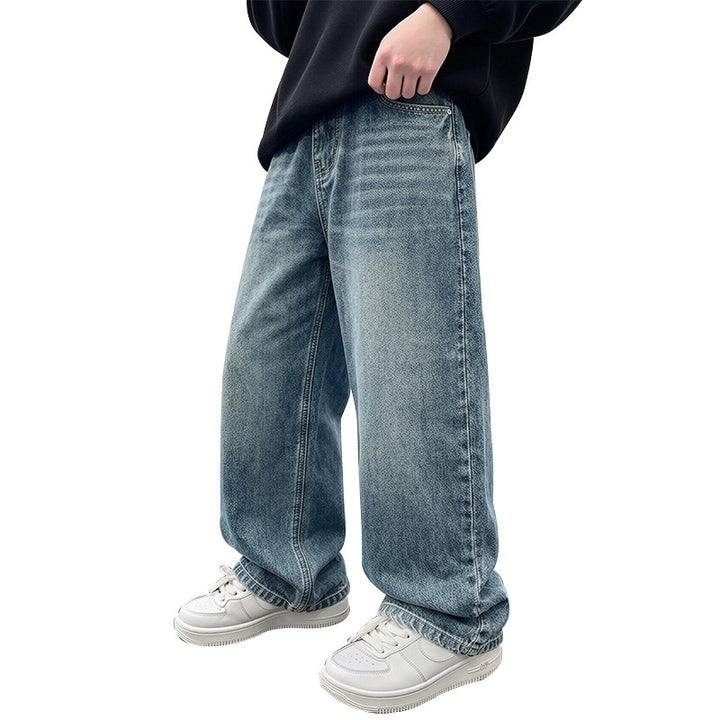 Unisex weite Jeans mit modernem Schnitt Echo Archiv