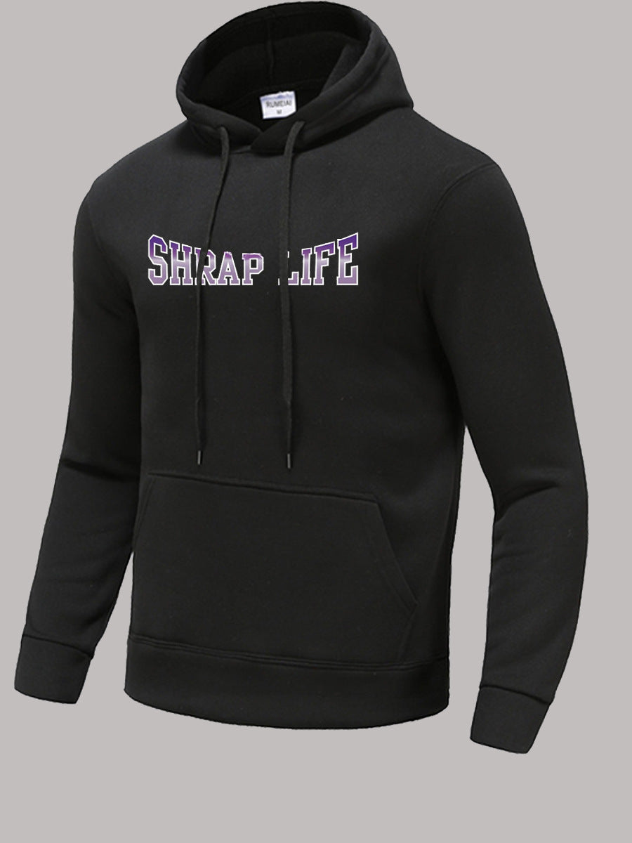 Herren Kapuzenpullover mit kreativem Druckdesign Echoarchiv