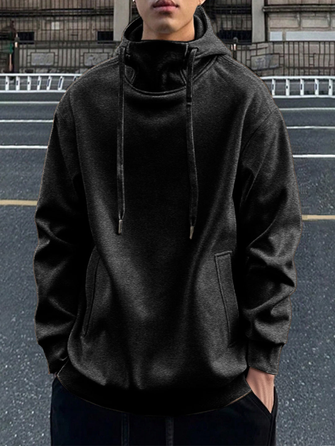 Herren Bequemer Kapuzenpullover Echo Archiv