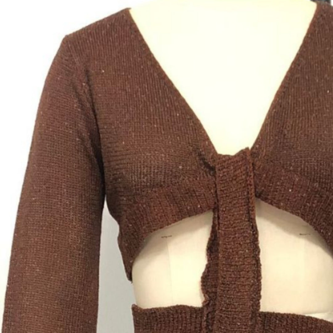 Damen Zweiteiler Strickensemble mit raffiniertem Schnitt Echo Archiv