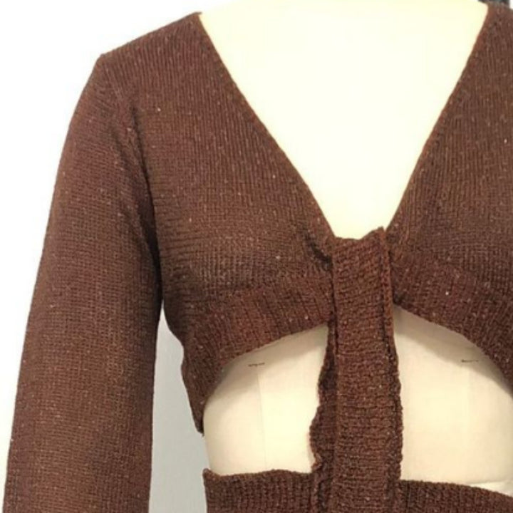 Damen Zweiteiler Strickensemble mit raffiniertem Schnitt Echo Archiv