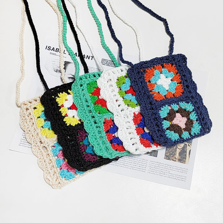 Damen Handgefertigte Häkel-Tasche Echo Archiv 1779787760
