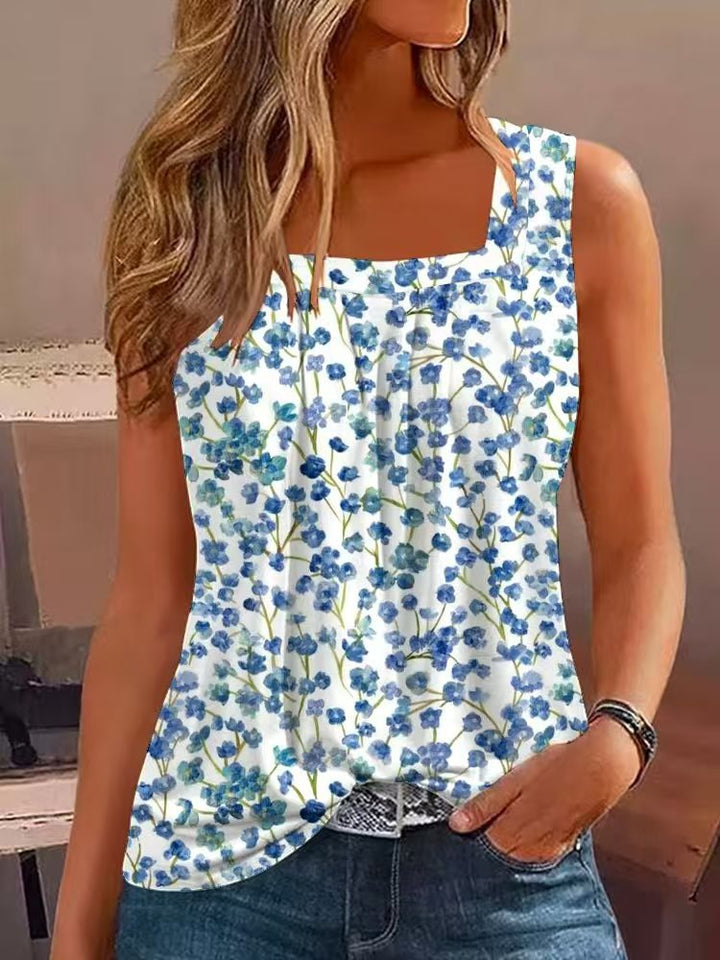 Damen Elegantes Blusentop mit Blumenmuster Echo Archiv