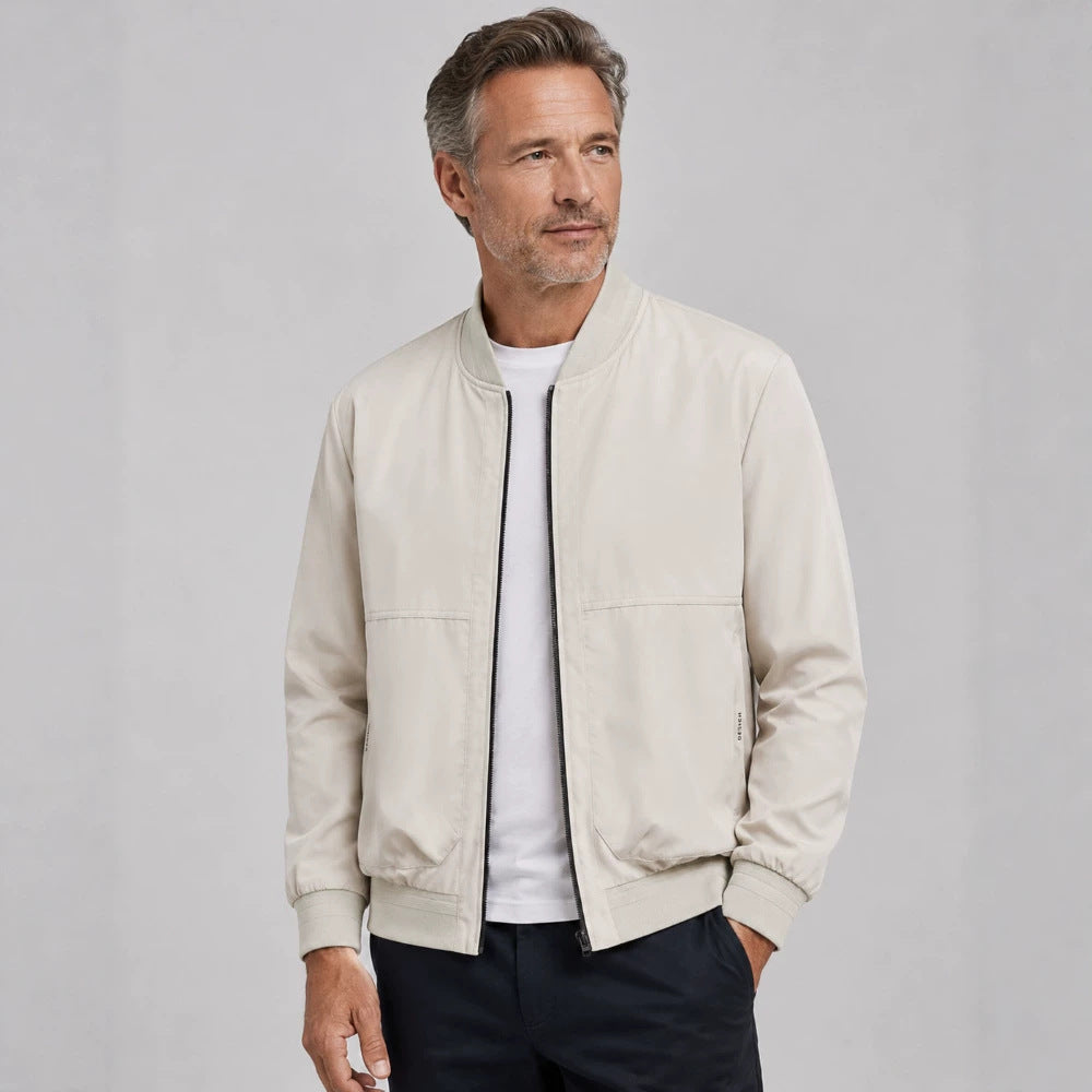 Herren Lässige Übergangsjacke mit Reißverschluss Echo Archiv