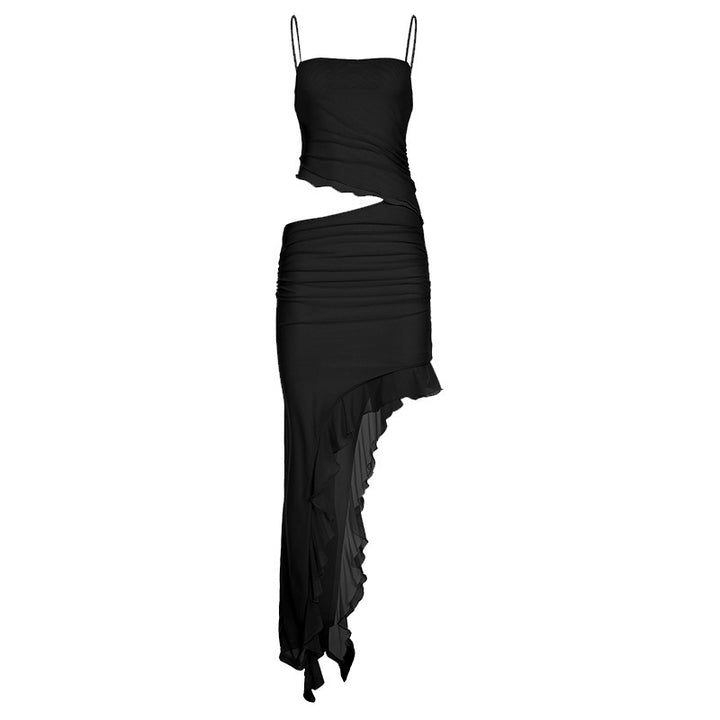 Damen Spitzen-Maxikleid mit verstellbaren Trägern Echo Archiv