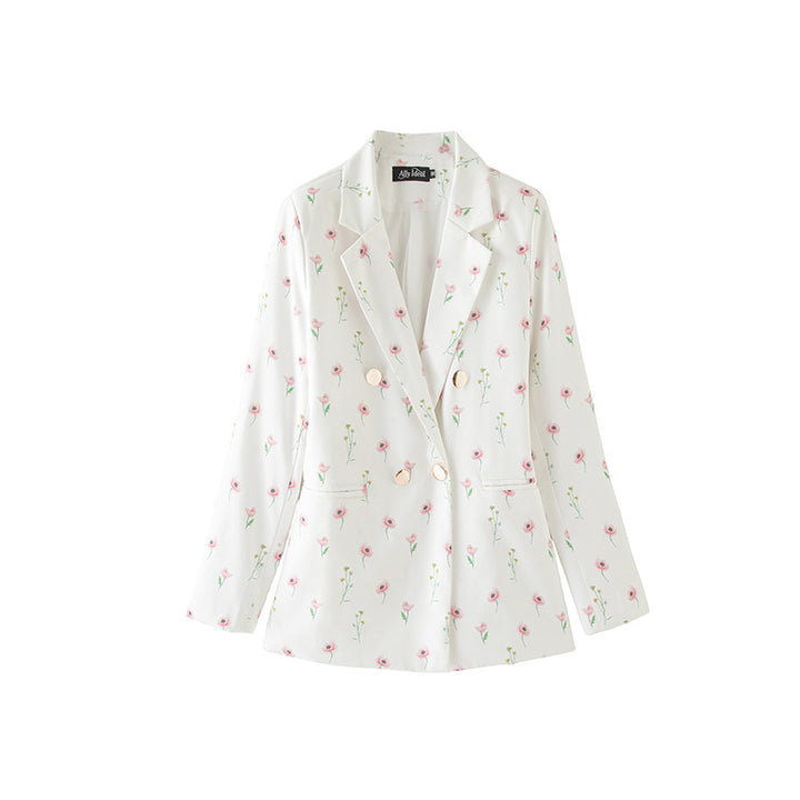 Damen Blazer mit floralem Muster Echo Archiv