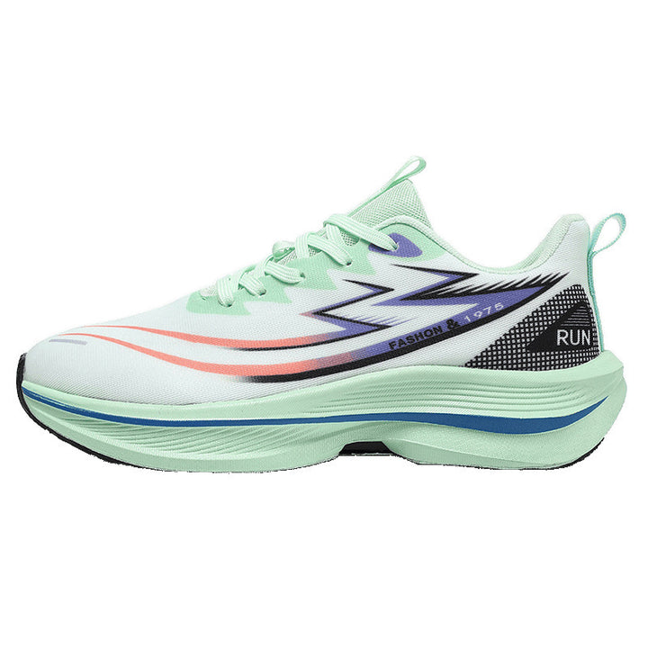 Unisex gedämpfte Straßenlauf-Sneaker mit doppelschichtiger Komfort-Zwischensohle und reflektierenden Designstreifen – Norré