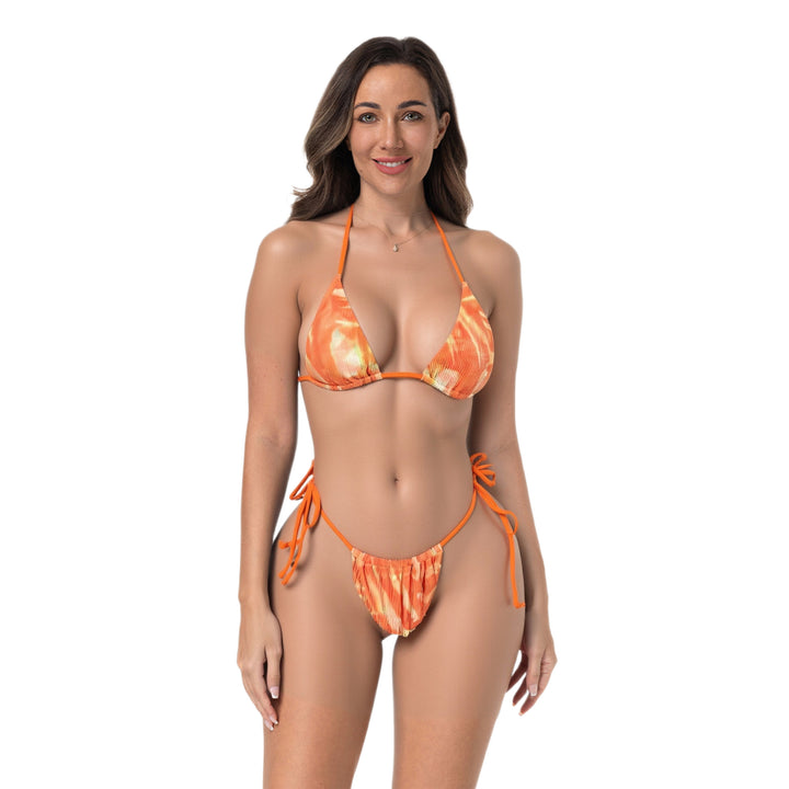 Damen Triangel-Bikini Set mit verstellbaren Trägern Echo Archiv