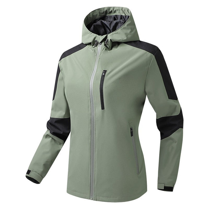 Herren Atmungsaktive Softshell-Trekkingjacke mit Kapuze und wasserdichter Membran – Taviero