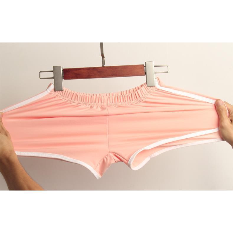 Damen Sportliche Shorts mit elastischem Bund und Kontraststreifen Echo Archiv