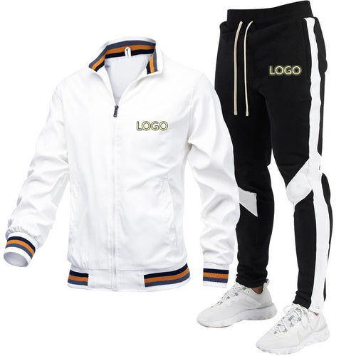 Herren Sportliches Trackjacke und Jogginghose Set Echo Archiv