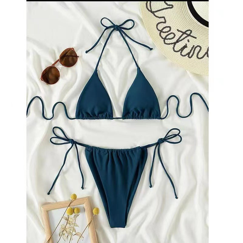 Damen Triangel-Bikini mit verstellbaren Bändern Echo Archiv
