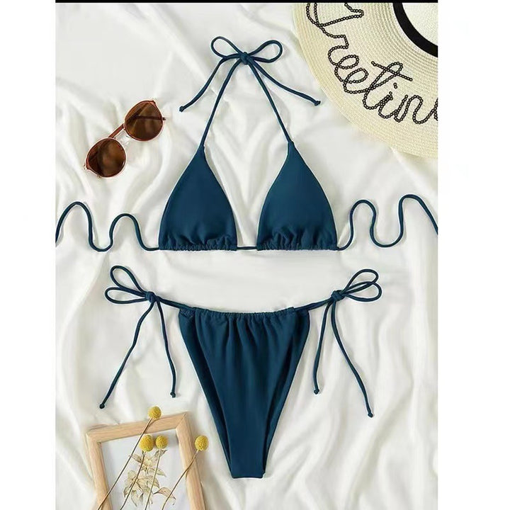 Damen Triangel-Bikini mit verstellbaren Bändern Echo Archiv