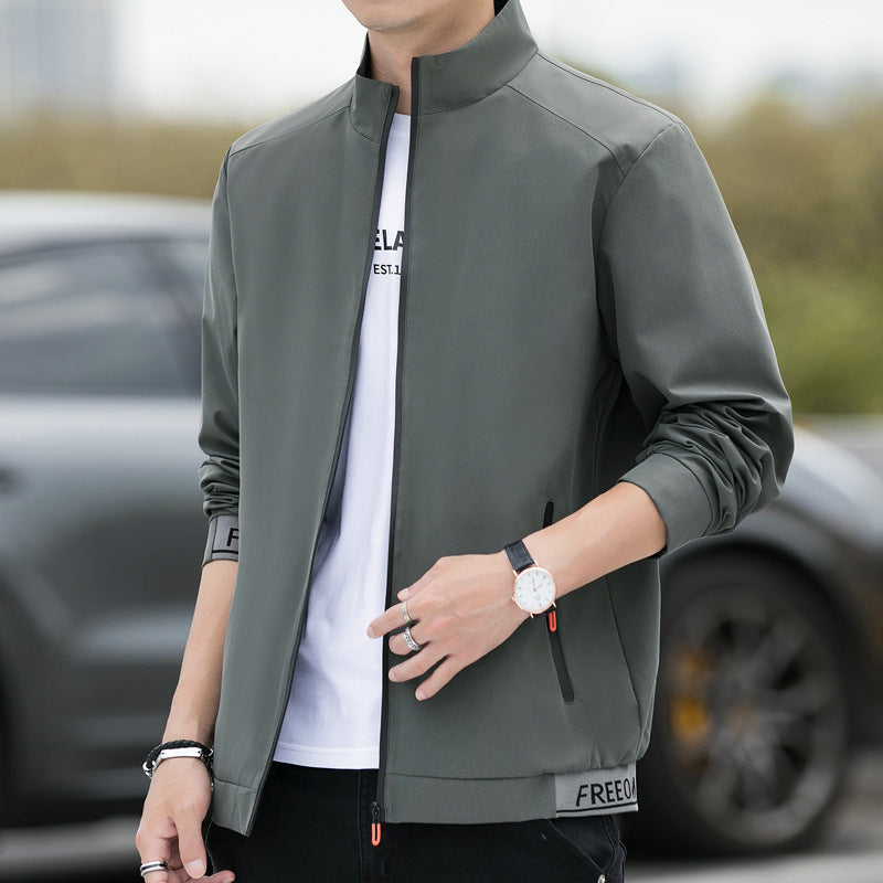 Herren moderne Freizeitjacke Echo Archiv