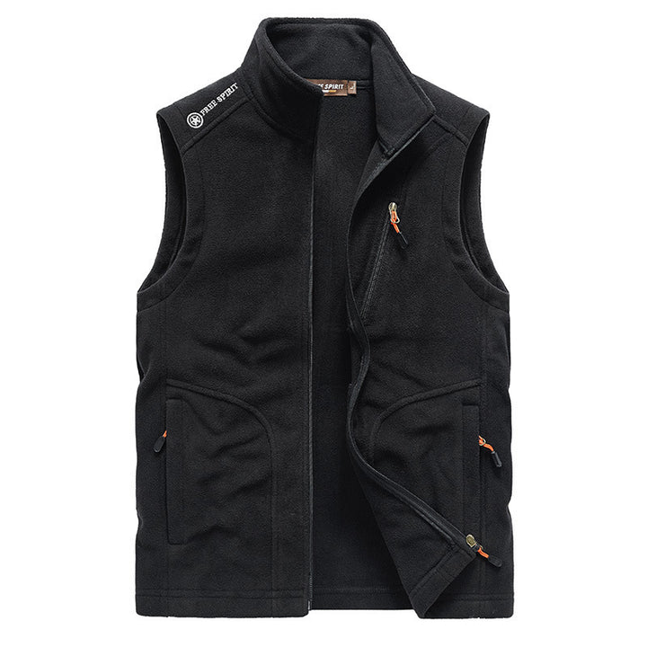 Herren Fleece Weste Echo Archive