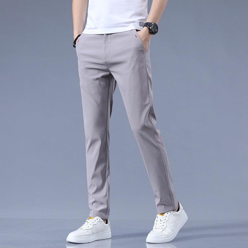 Herren vielseitige Chinohose mit elastischem Bund und praktischen Taschen Echoarchiv