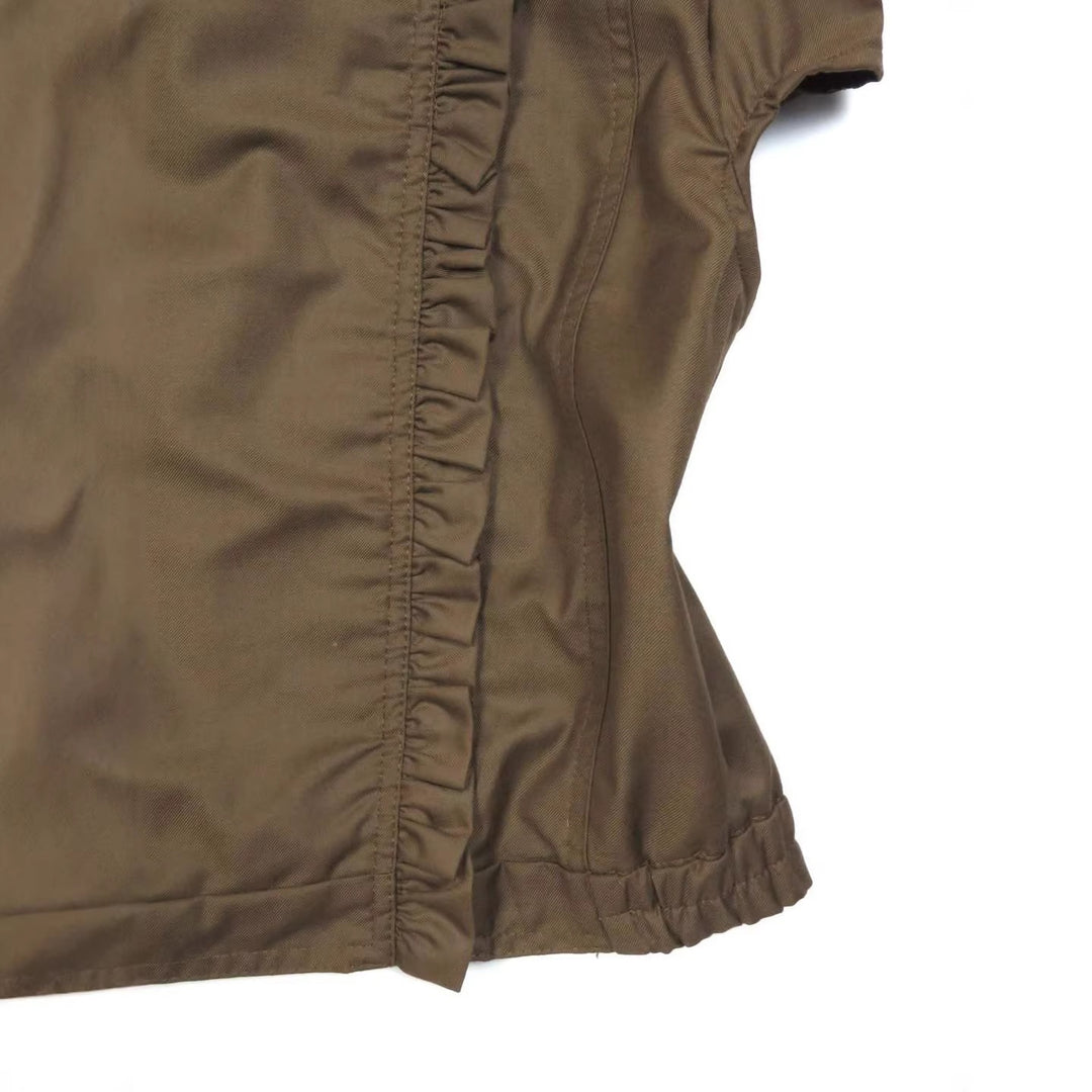 Damen Elegante Bluse mit Rüschen Echo Archiv