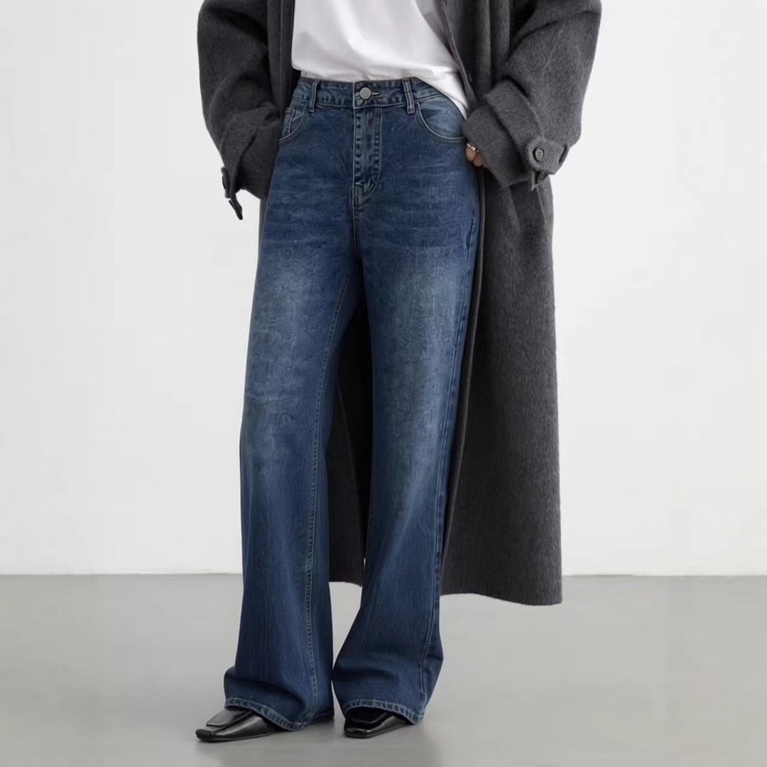 Herren lässige Bootcut Jeans mit modernen Waschungen Echo Archiv