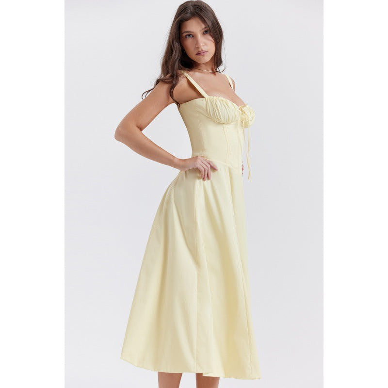 Damen Maxikleid mit floralem Design und elegantem Schlitz Echo Archiv