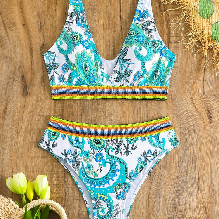 Damen Bikini-Set mit modischem Ethno-Design Echo Archiv
