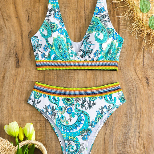Damen Bikini-Set mit modischem Ethno-Design Echo Archiv