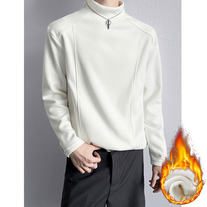 Herren Oversize Stehkragen-Sweatshirt mit Raglanärmeln und dezentem Farbverlauf Echo Archiv