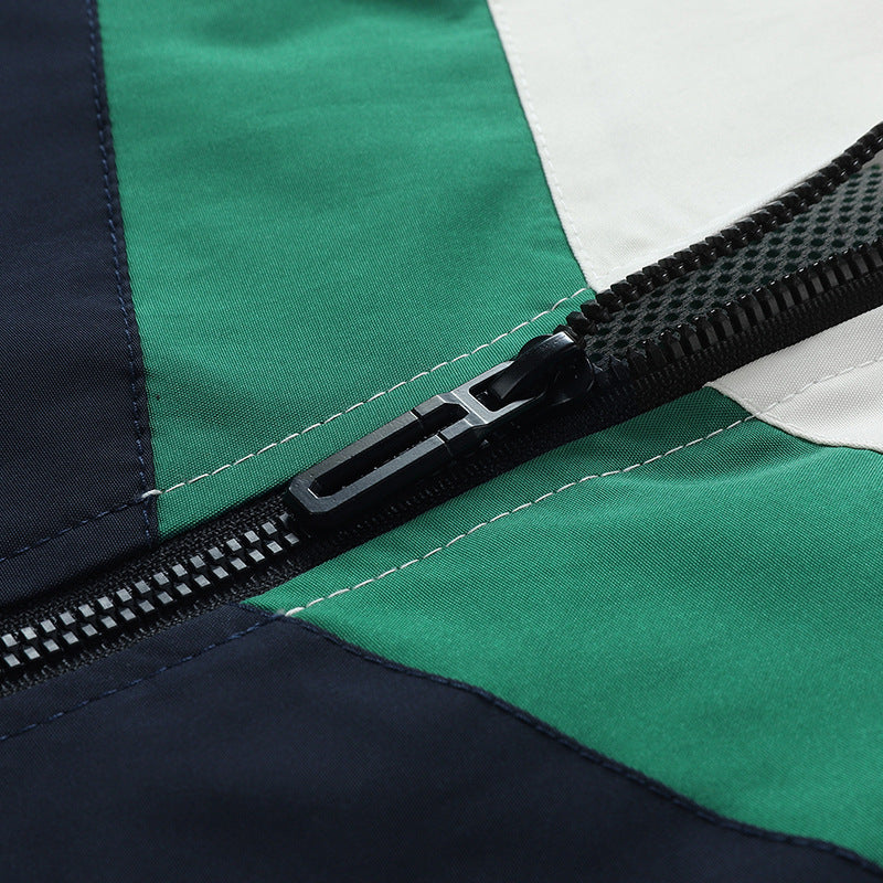 Herren Sportliches Übergangsjacke mit Kapuze Echo Archiv