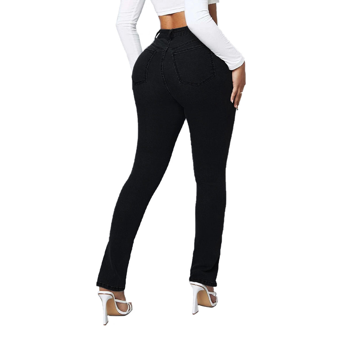 Damen Sculpting High-Waist Skinny-Jeans mit Knie-Slits und Knöchel-Reißverschluss Echo Archiv